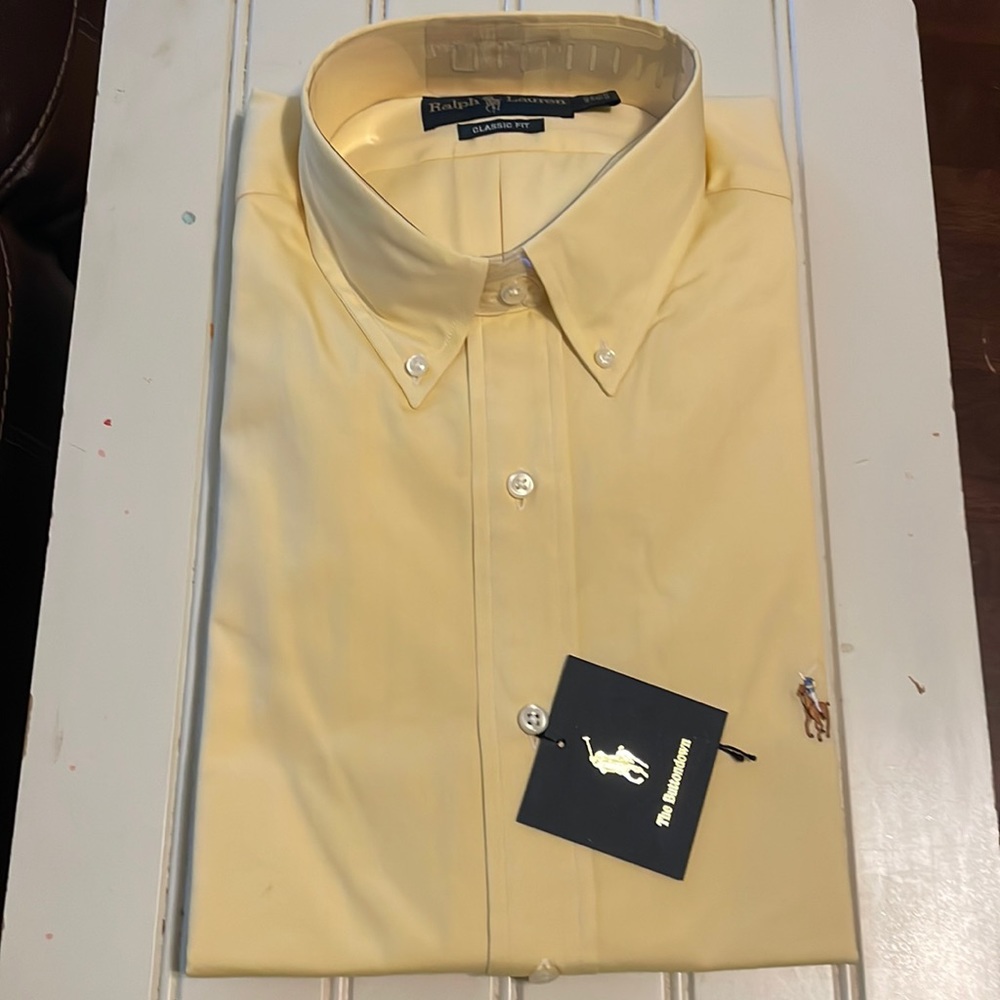 New polo dress shirt